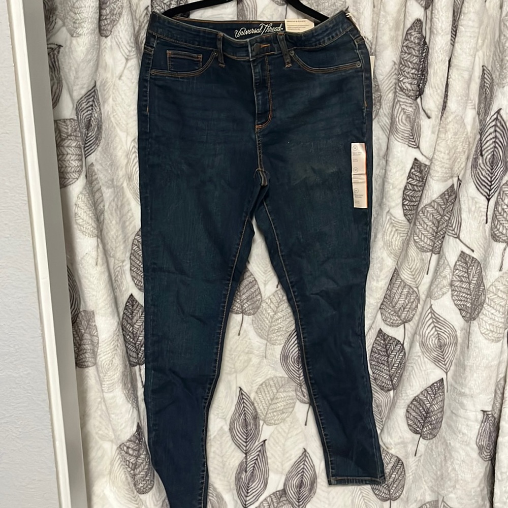 UNIVERSAL THREAD Dark Blue High-Rise Jegging